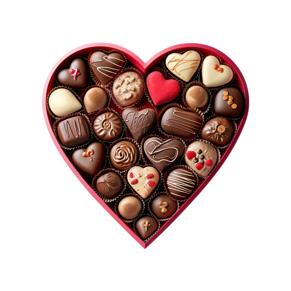 تصویر 3 از شکلات قلبی برای هدیه ای عاشقانه و ویژه ولنتاین